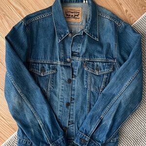 Levi's Blue Denim Jacket - Orange Tab